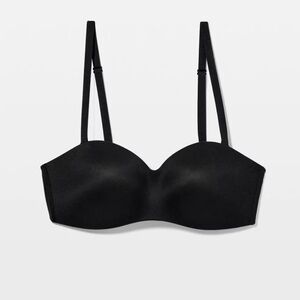 Black enbliss wireless Strapless Convertible Bra